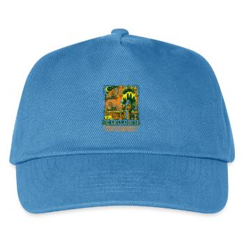 Bohemian Mysteries Museum Of Alchemists And Magic - Kinder Basecap - Pfauenblau - Vorne