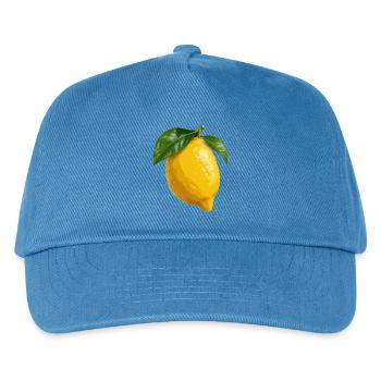Zitrusfrüchte aus Amalfi - Kinder Basecap - Pfauenblau - Vorne