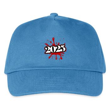2025 klecks - Kinder Basecap - Pfauenblau - Vorne