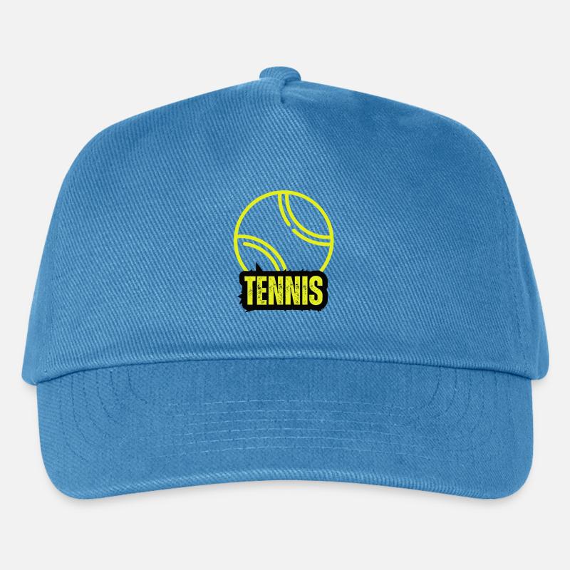 Tennis Power - Kinder Basecap - Pfauenblau