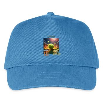 Tennis in Motion - Kinder Basecap - Pfauenblau - Vorne