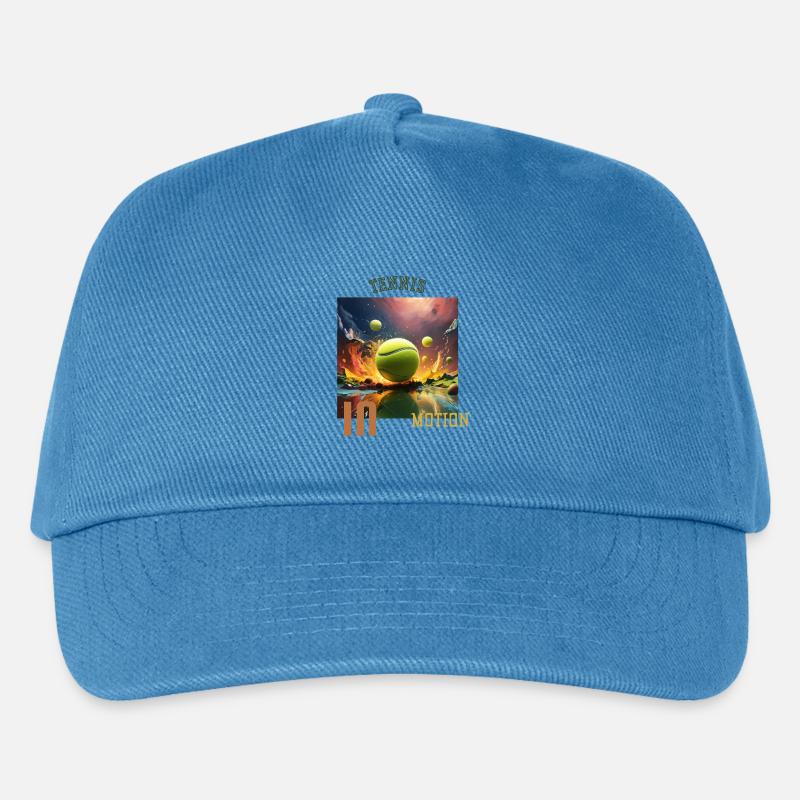 Tennis in Motion - Kinder Basecap - Pfauenblau