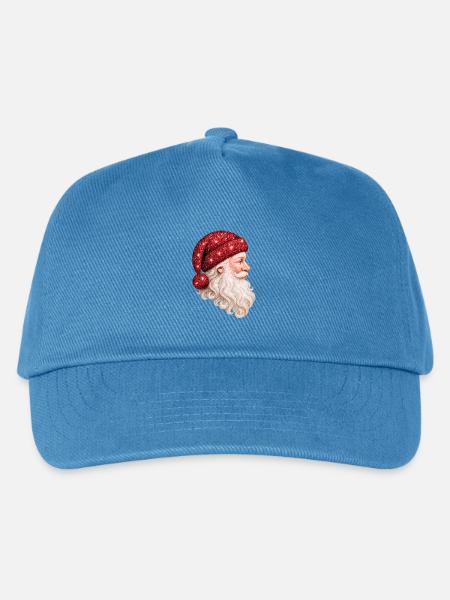 STAR SANTA — Red Glitter MAX - Kinder Basecap - Pfauenblau
