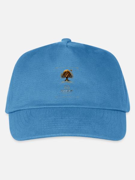 Du bist immer noch am Wachsen - Kinder Basecap - Pfauenblau