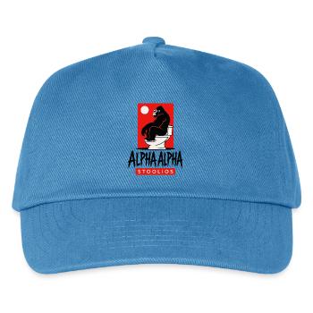 Aplha Alpha Stollios - Kinder Basecap - Pfauenblau - Vorne