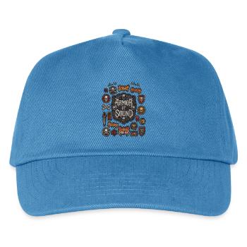 Armor of Sound Patch - Kinder Basecap - Pfauenblau - Vorne