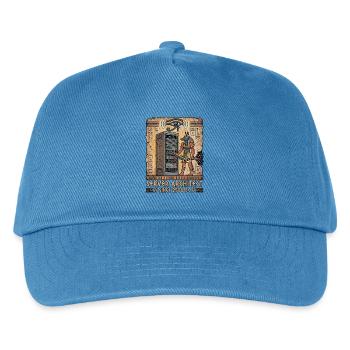 Anubis im Rechenzentrum - Kinder Basecap - Pfauenblau - Vorne