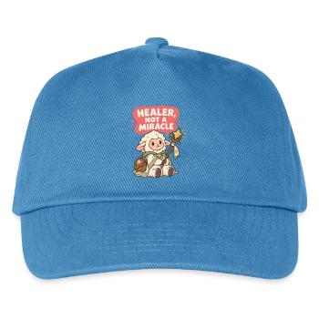Heilerlamm: Heilung statt Wunder - Kinder Basecap - Pfauenblau - Vorne