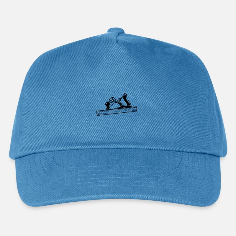 Schreiner Hobel Design - Kinder Basecap - Pfauenblau