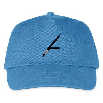 ceinture de sécurité - Casquette de baseball Enfant - bleu paon - Devant