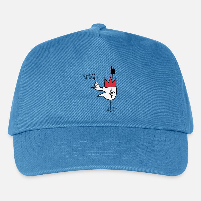 Chef Shadok - Kinder Basecap - Pfauenblau