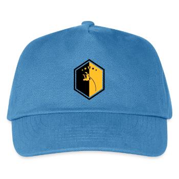 Stabhochsprung Stabhochsprunger Sport Sportler - Kinder Basecap - Pfauenblau - Vorne