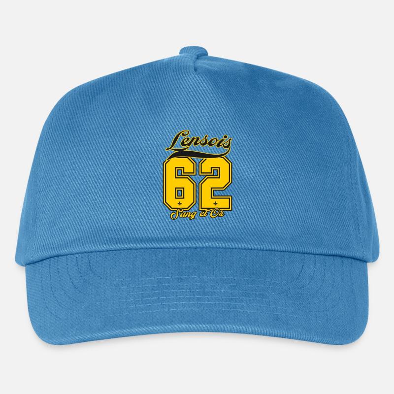 62 Lensois - Casquette de baseball Enfant - bleu paon