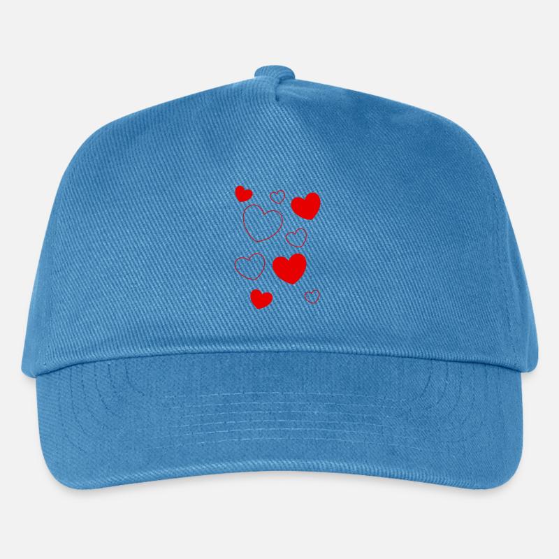 Cadeau Saint-Valentin Saint-Valentin - Casquette de baseball Enfant - bleu paon