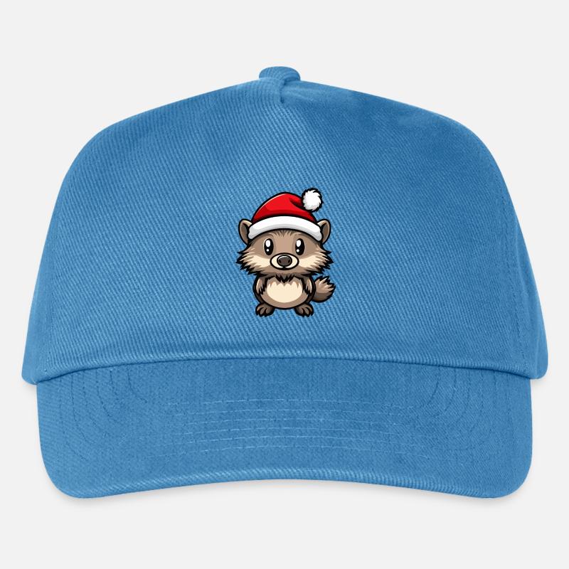Noël hérisson - Casquette de baseball Enfant - bleu paon