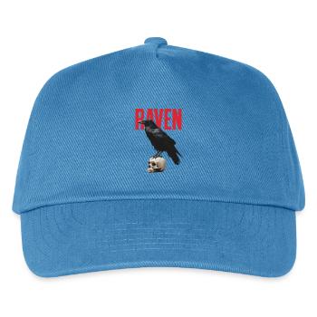 rave - Kids’ Baseball Cap - peacock-blue - Front