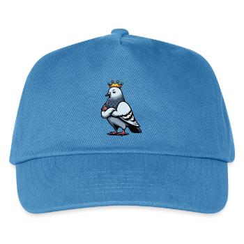 Pigeon pigeons pigeon fancier pigeon fancier - Kids’ Baseball Cap - peacock-blue - Front