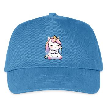 Unicorn Unicorns Unicorn Fan Unicorn Lover - Kids’ Baseball Cap - peacock-blue - Front
