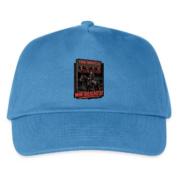 Tanken Benzin Preis Wucher - Kinder Basecap - Pfauenblau - Vorne