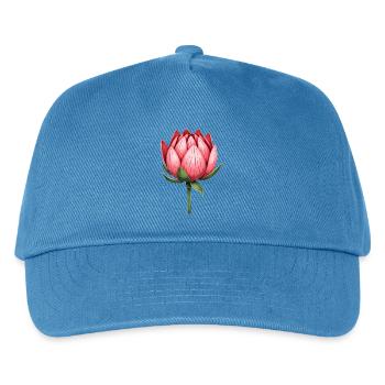 Sugar Bushes Protea Flower - Kids’ Baseball Cap - peacock-blue - Front