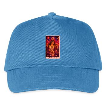 Waagetarot - Kinder Basecap - Pfauenblau - Vorne