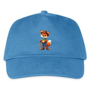 Fuchs Cowboy Lasso - Kinder Basecap - Pfauenblau - Vorne