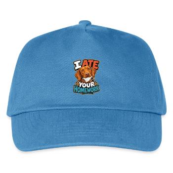 Ungarischer Pointer - Kinder Basecap - Pfauenblau - Vorne