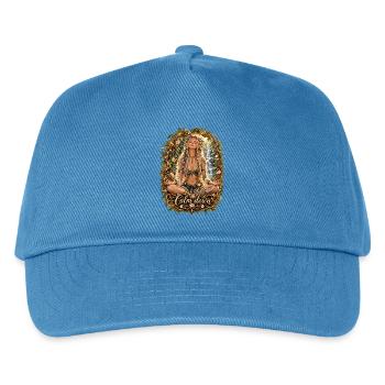 Beruhigende Waldelfe Meditation - Kinder Basecap - Pfauenblau - Vorne