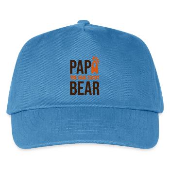 Papá Oso: El Real Daddy - Kinder Basecap - Pfauenblau - Vorne