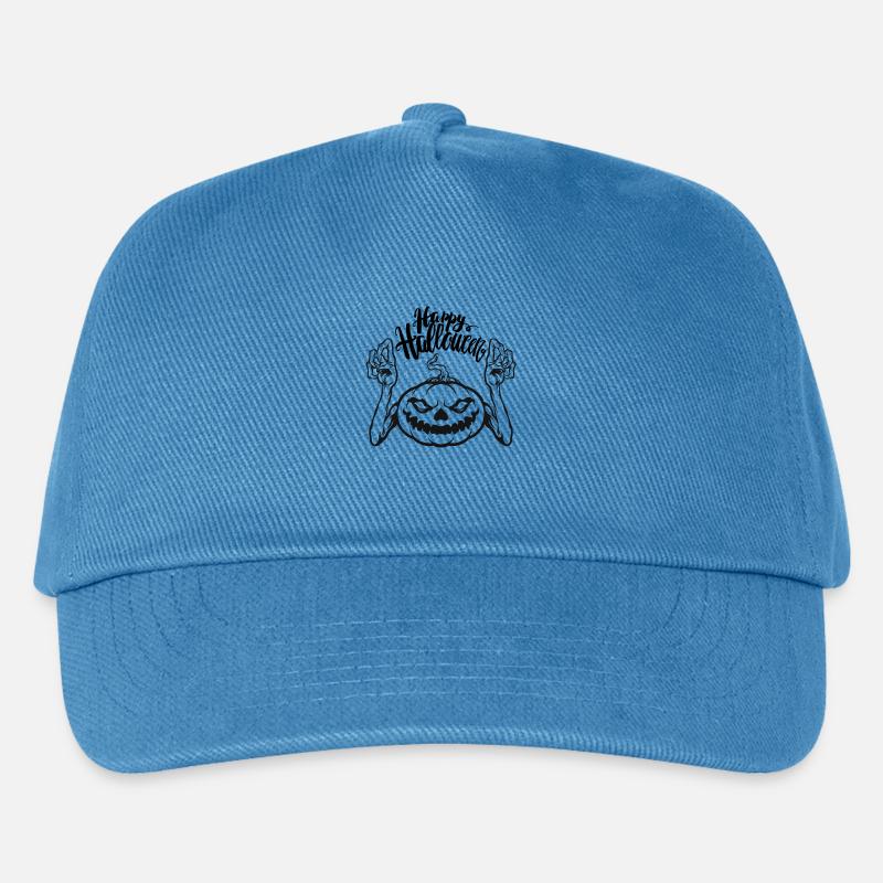 Halloween4 - Kinder Basecap - Pfauenblau