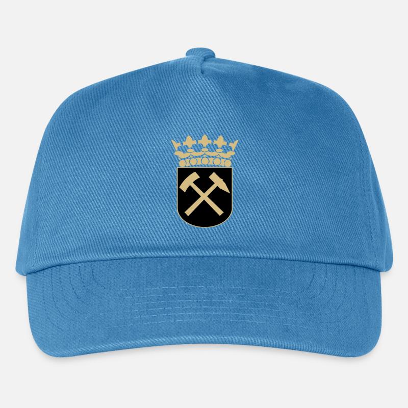 Ruhrpott Wappen klein - Kinder Basecap - Pfauenblau