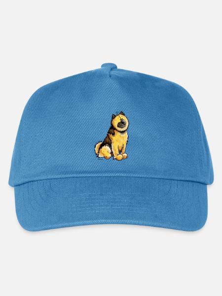 Stolzer Eurasier - Kinder Basecap - Pfauenblau