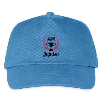 Jujutsu Jiu Jitsu Jiujitsu Ju-jitsu Jiu-jitsu - Kids’ Baseball Cap - peacock-blue - Front