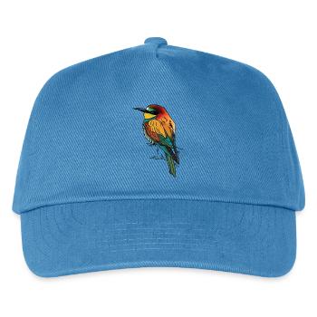 Bee-eater - Kids’ Baseball Cap - peacock-blue - Front