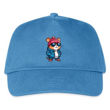 Hamster Winter - Kinder Basecap - Pfauenblau - Vorne