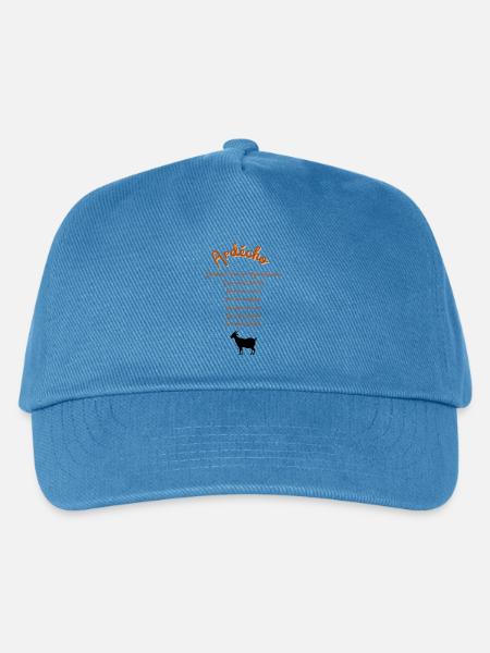 Gestaltung der Ardèche - Kinder Basecap - Pfauenblau