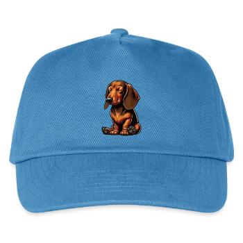 Dachshund, Dachshund Owner, Dachshund Lover, Dachshund - Kids’ Baseball Cap - peacock-blue - Front