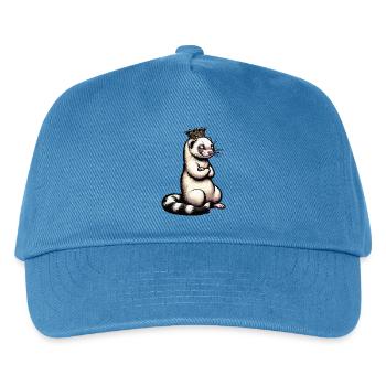 ferret ferret holder ferret owner - Kids’ Baseball Cap - peacock-blue - Front