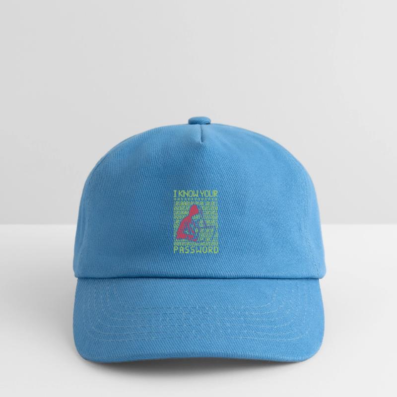 Hacker Hacking Programmer Linux Password Hacker Kids’ Baseball Cap