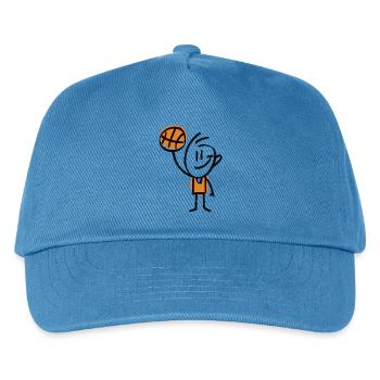 Basketball Basketball Players - Kids’ Baseball Cap - peacock-blue - Front