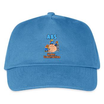 ABS im Bau - Kinder Basecap - Pfauenblau - Vorne