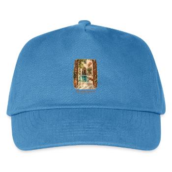 Marrakesch Marokko Vintage-Charme - Kinder Basecap - Pfauenblau - Vorne