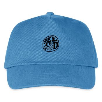 see the good quote - Kids’ Baseball Cap - peacock-blue - Front