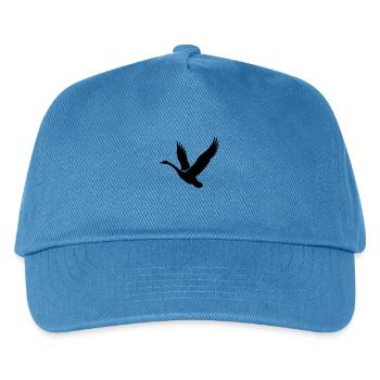 Swan Wild Birds Tattoo Style - Kids’ Baseball Cap - peacock-blue - Front