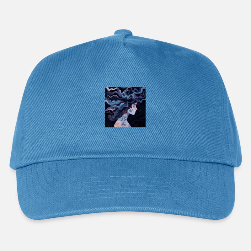 Psychisches Wohlbefinden - Sein - Kinder Basecap - Pfauenblau