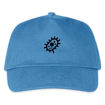 Bakterien - Kinder Basecap - Pfauenblau - Vorne