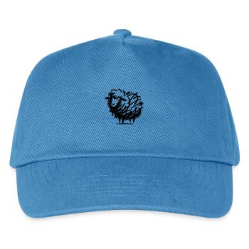 Dessin de mouton ludique dessin animé dessin au trait - Casquette de baseball Enfant - bleu paon - Devant