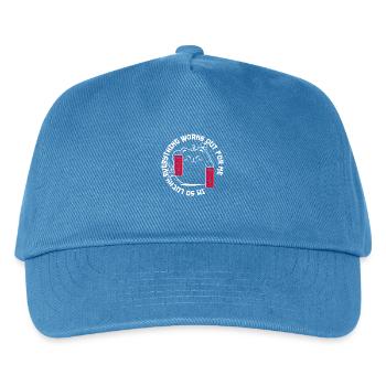 Miau-magischer Glück - Kinder Basecap - Pfauenblau - Vorne