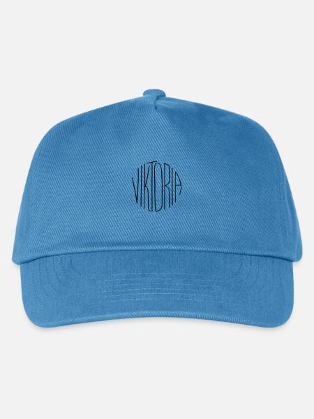Viktoria - Kinder Basecap - Pfauenblau