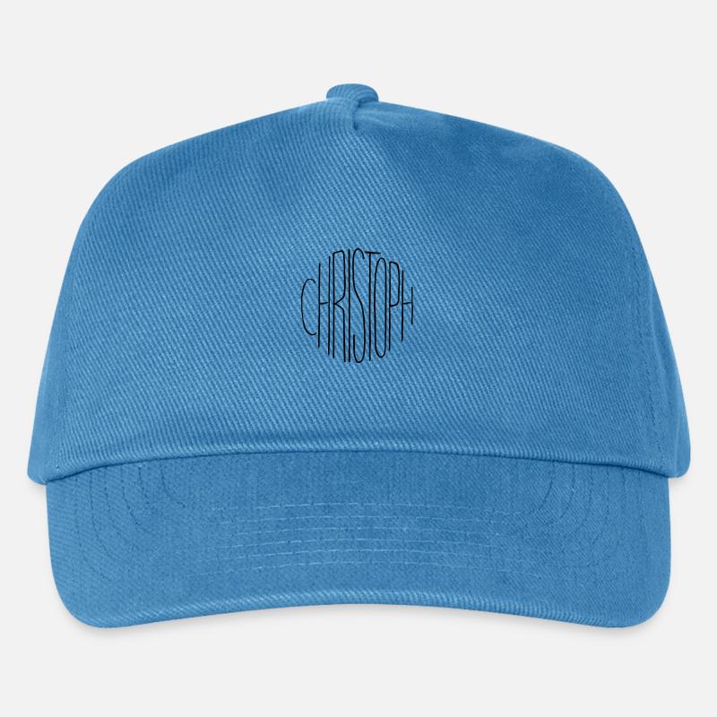 Christoph - Kinder Basecap - Pfauenblau